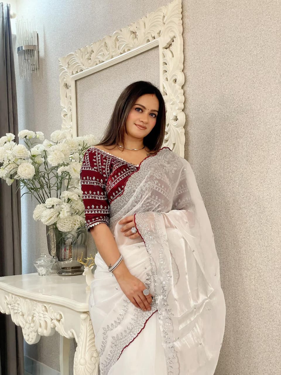 Jimmy choo fabric  with Dual colour - Image 4