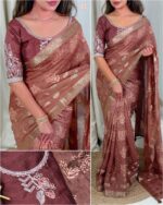 A self Jacquard Printed Cotton Beauty - Image 2