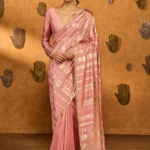 Champagne Pink Midas Touch Saree