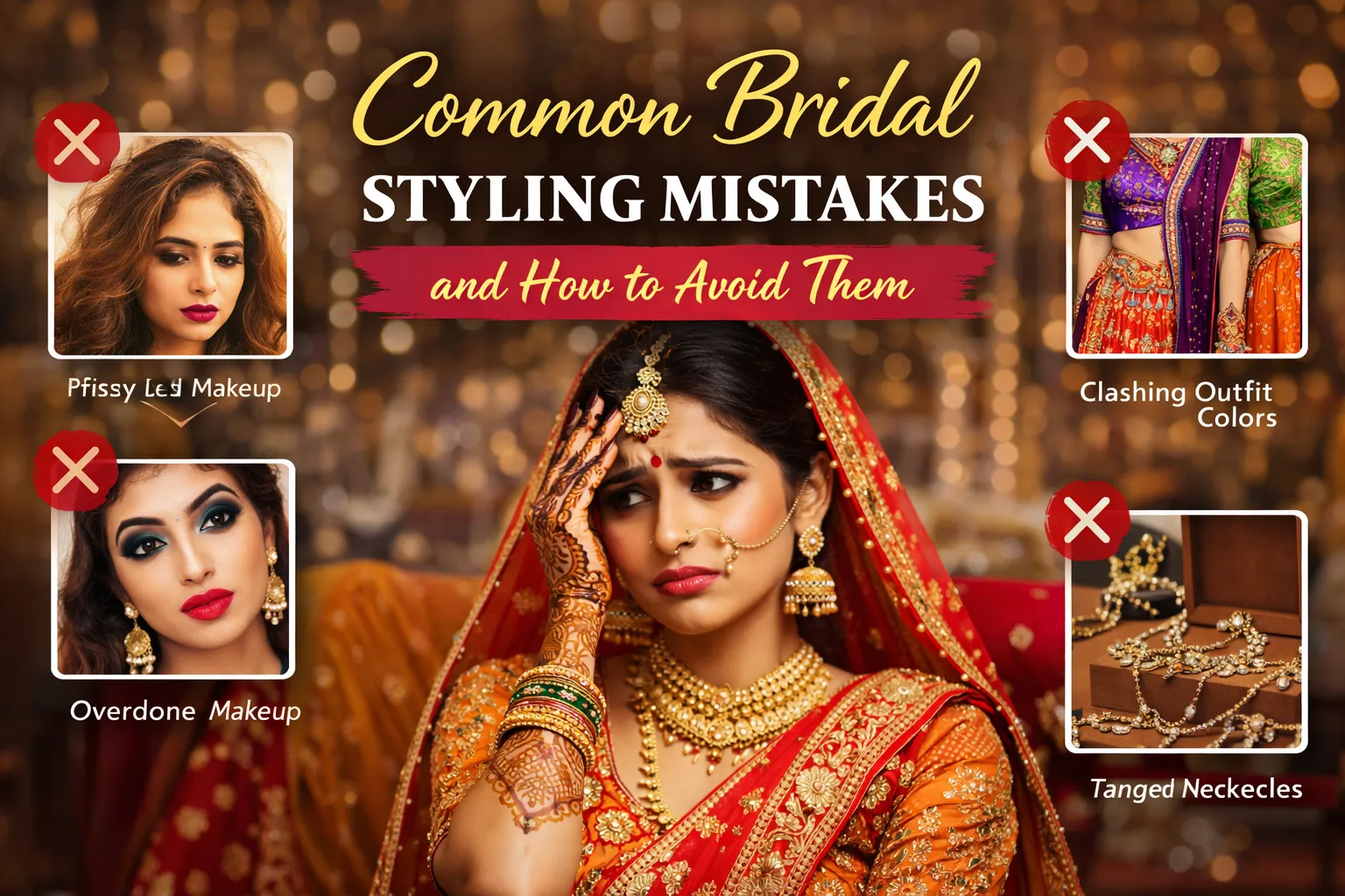 Common Bridal Styling Mistakes