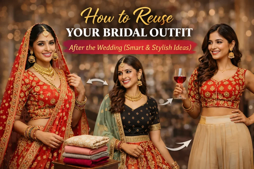 Reuse Your Bridal Outfit