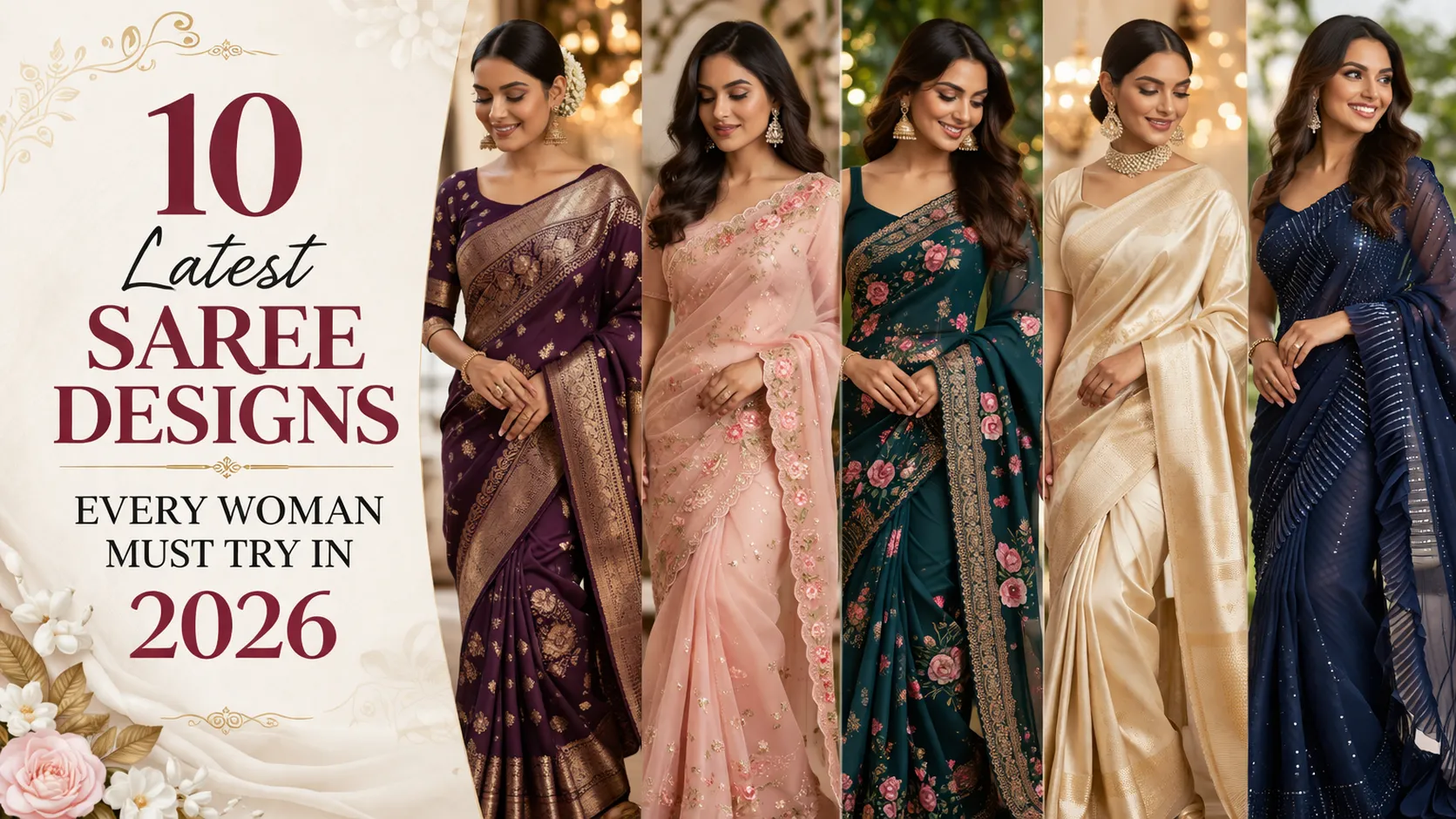 Latest Saree Designs